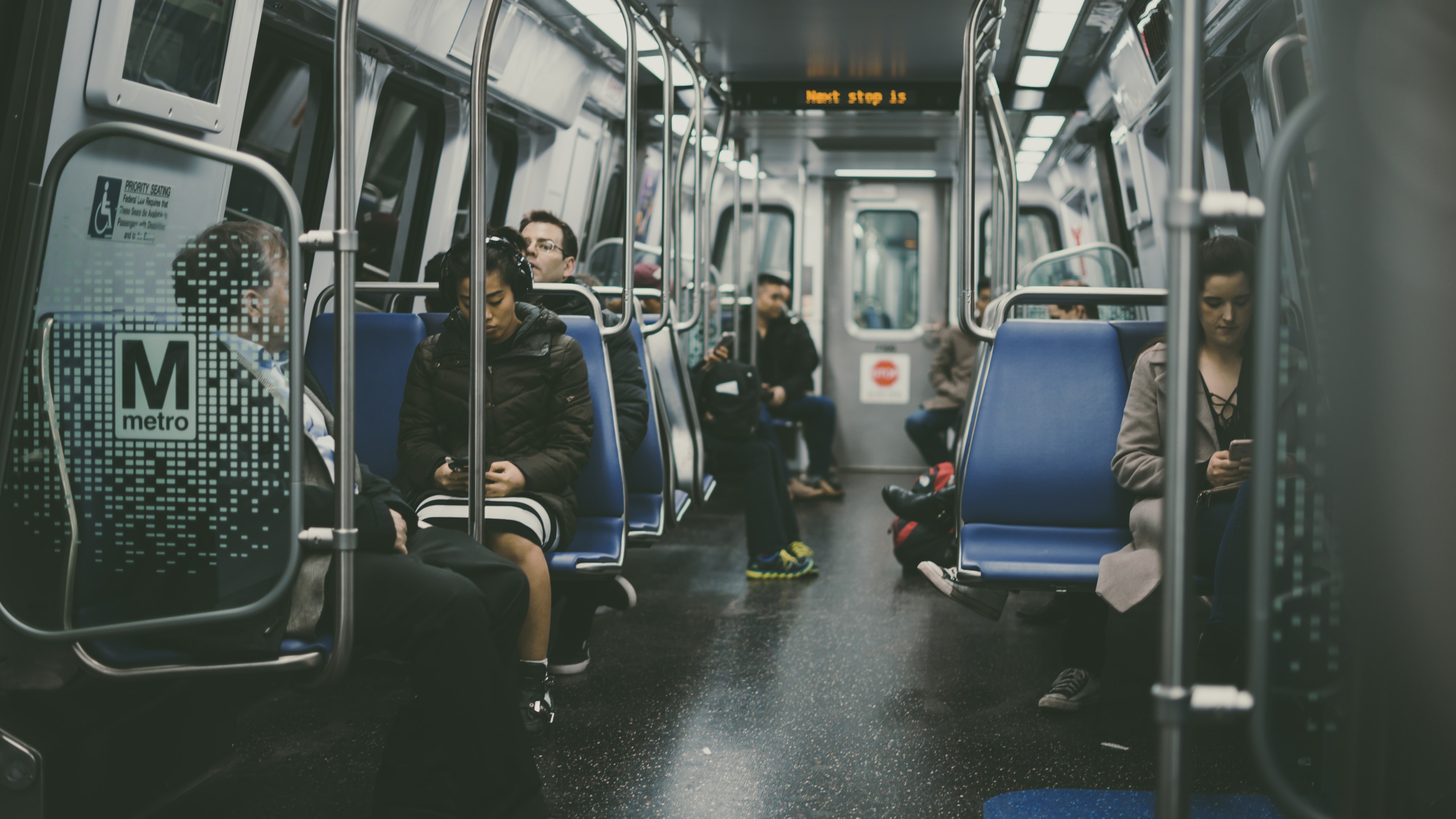 People inside metro